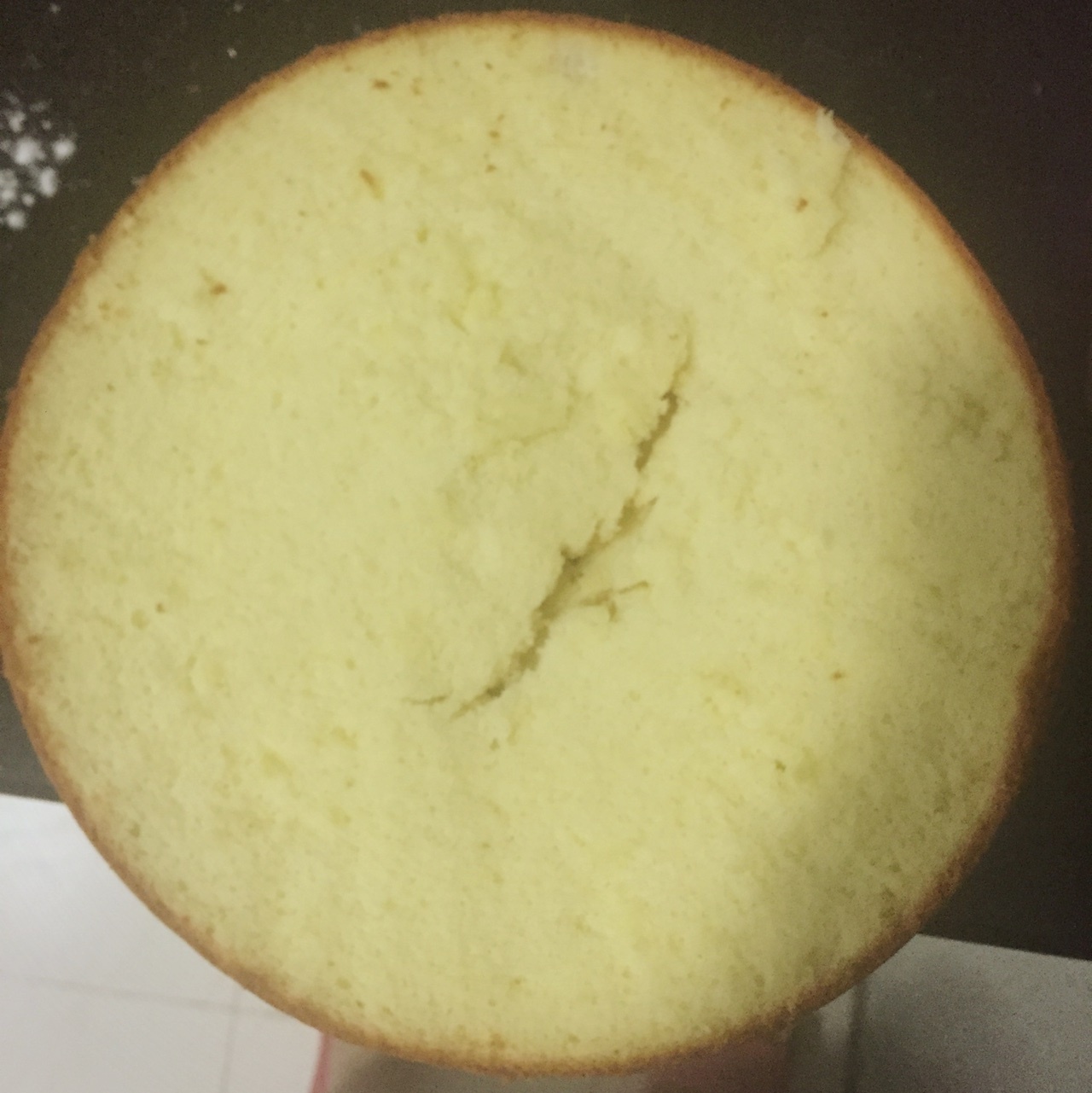 超好记八寸戚风蛋糕（后蛋法）