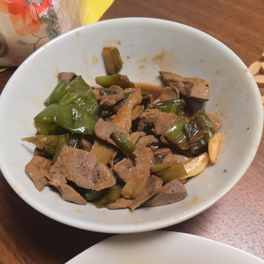 嫩炒猪肝