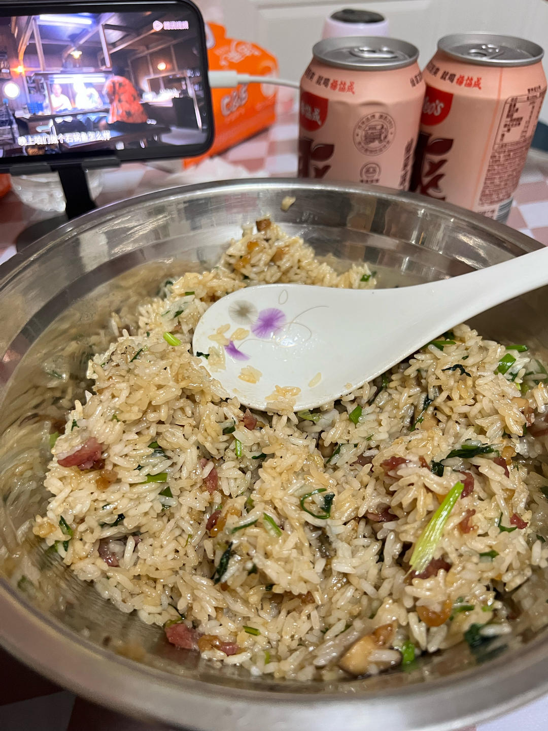 生炒糯米饭