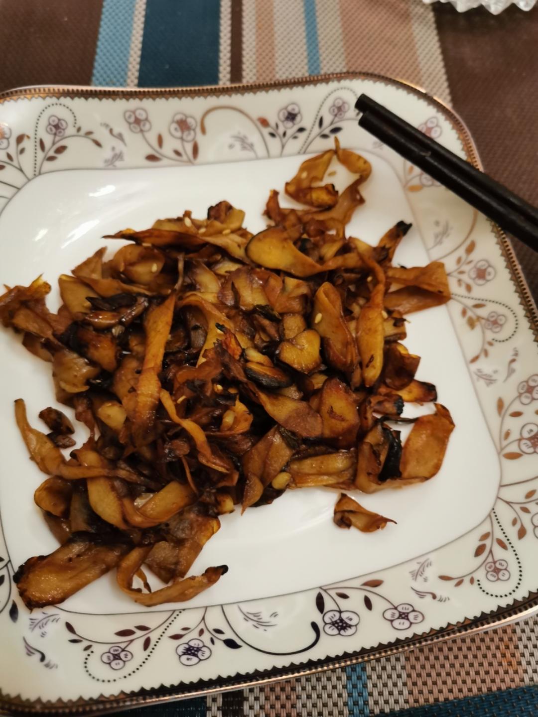 干煸杏鲍菇