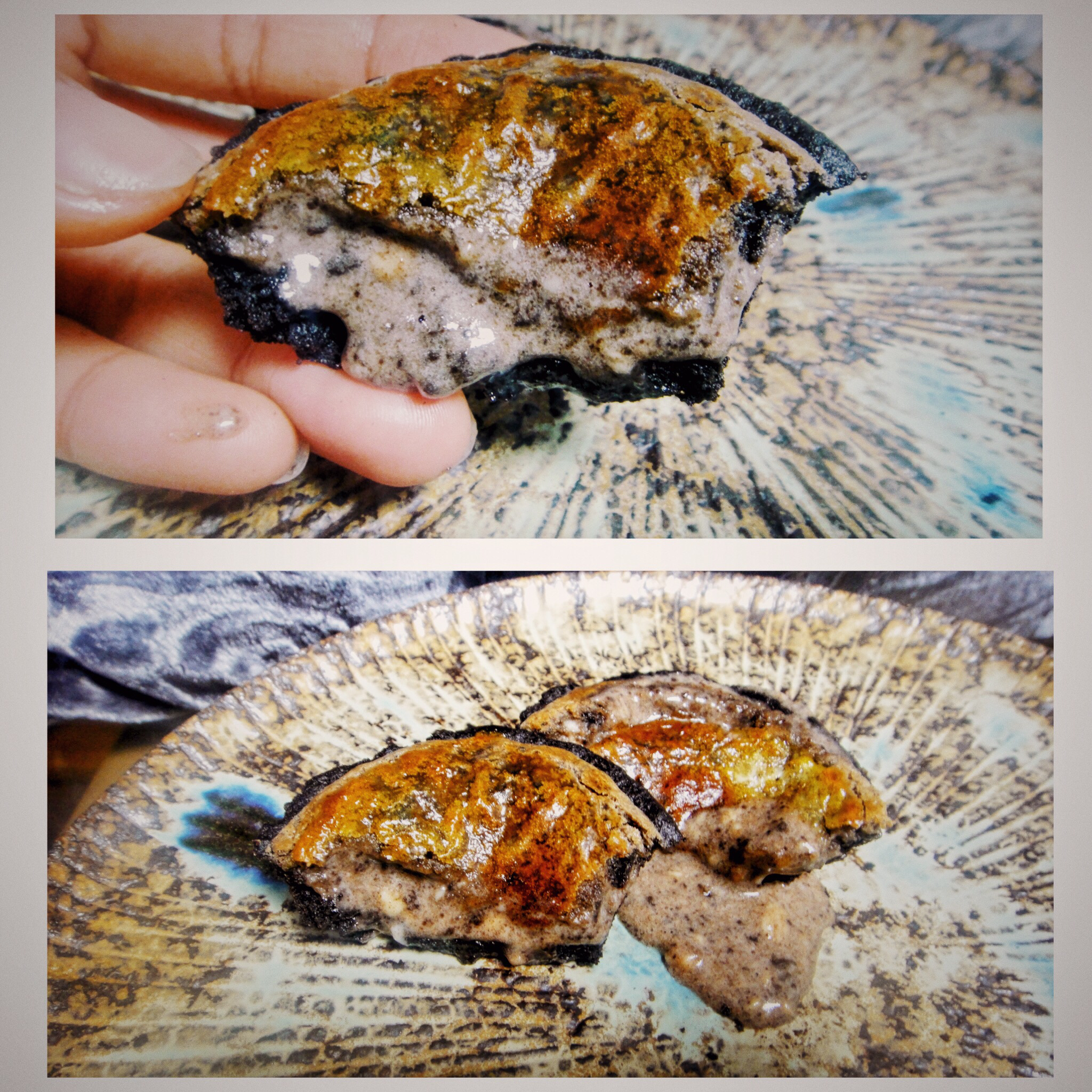 奥利奥流心芝士挞