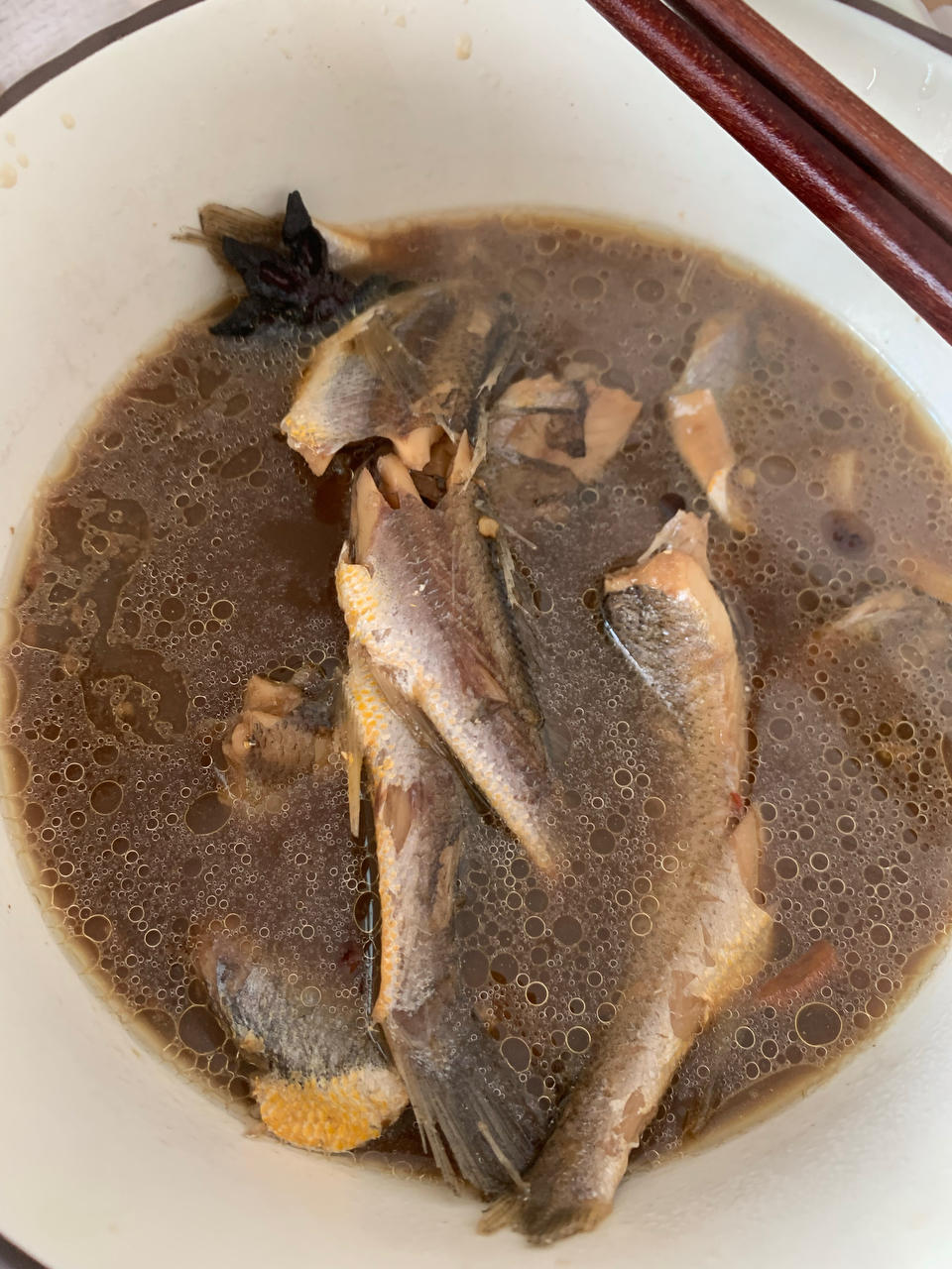 家常炖小黄花鱼