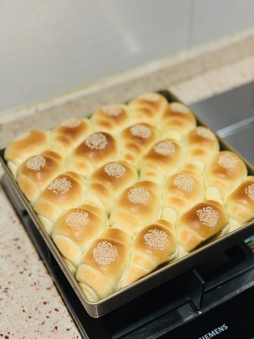 牛奶面包卷（直接法）