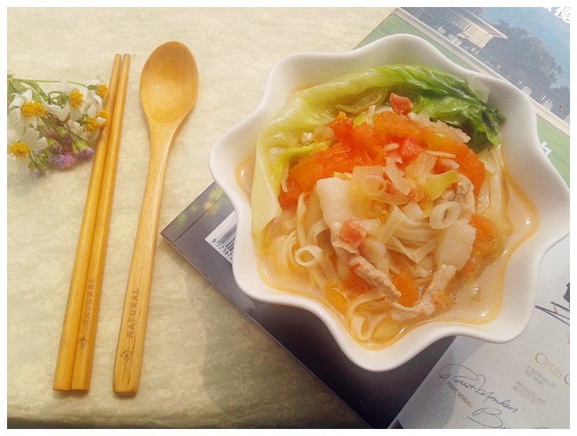 香辣榨菜肉丝面