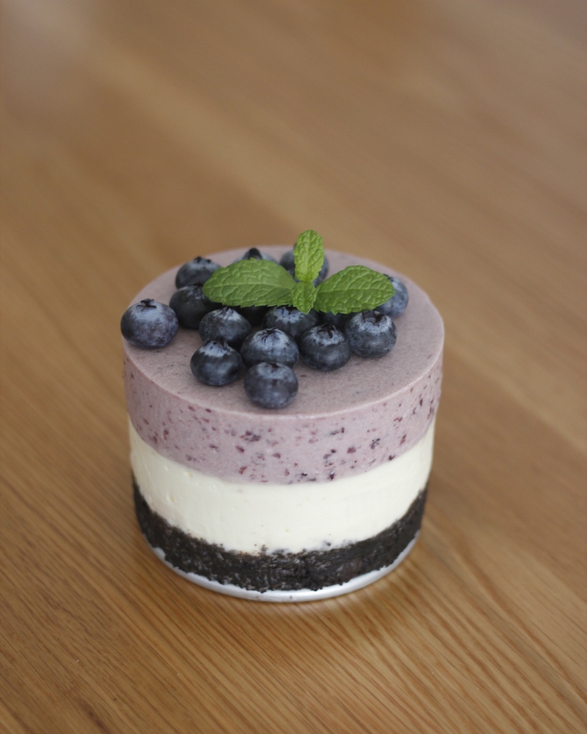 超简单蓝莓冻芝士蛋糕
