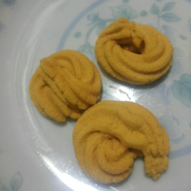 微波玉米面小饼干