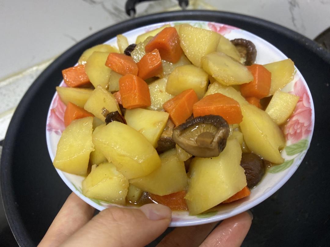 纯素食！不含五辛！炖土豆，软糯不烂！