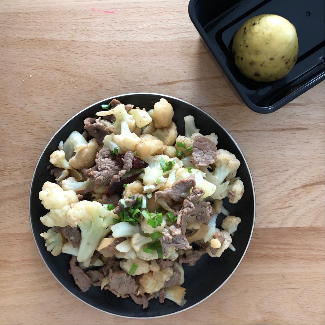 你没见过的搭配-茼蒿炒牛上脑