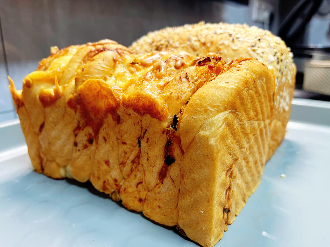 肉松吐司【超多料香爆马苏里拉】