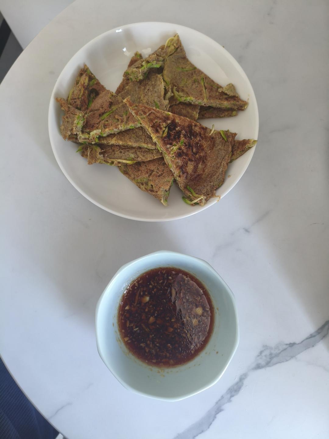 西葫芦全麦蛋饼