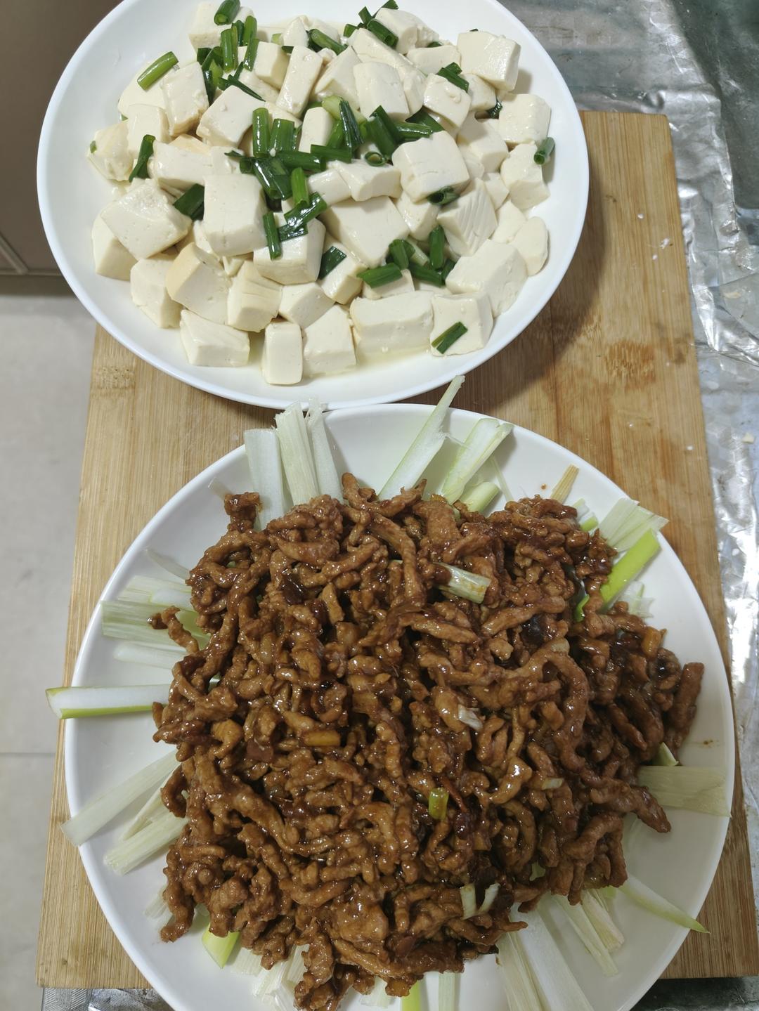 小葱拌豆腐