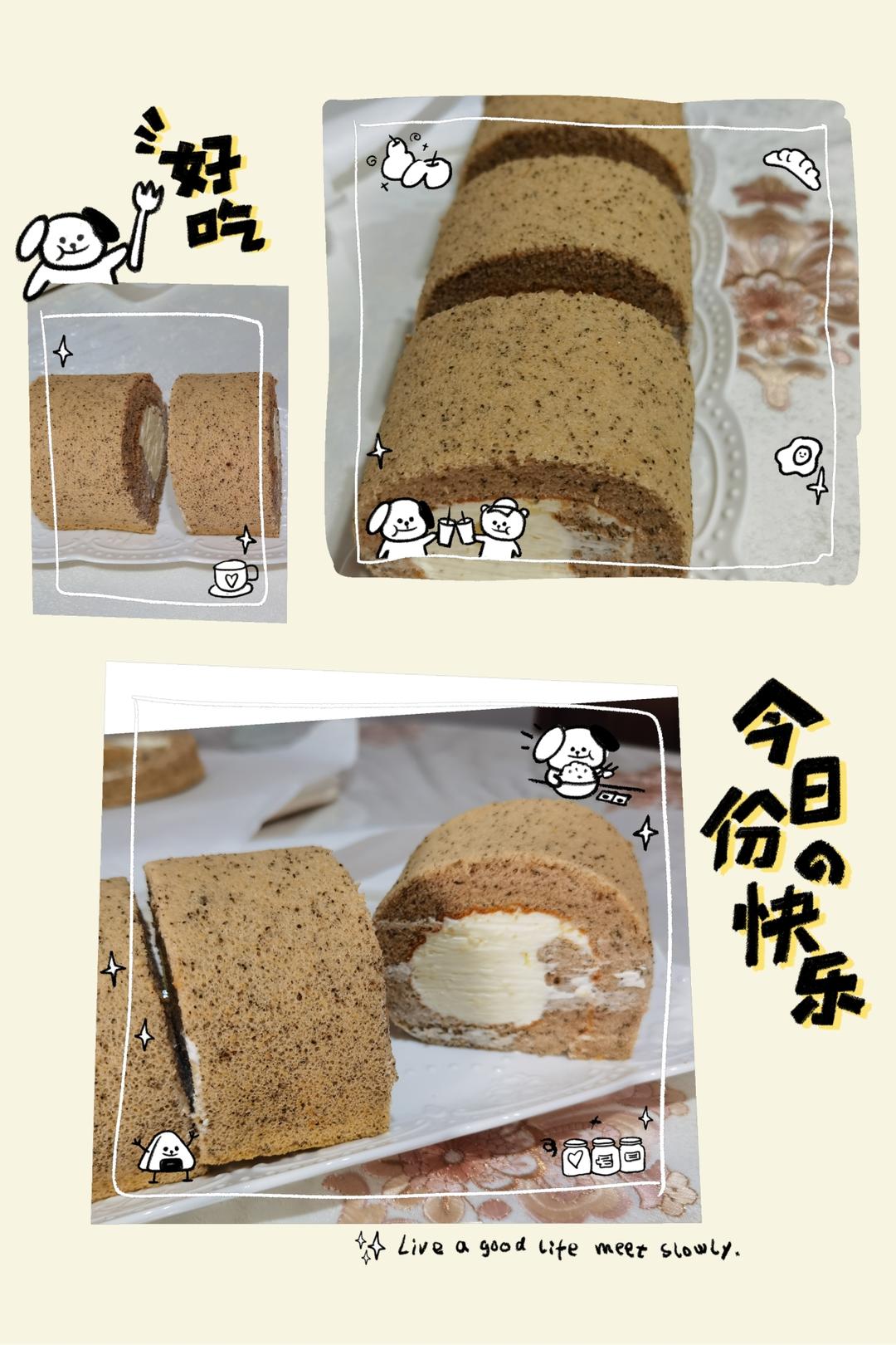 山姆同款伯爵红茶蛋糕卷