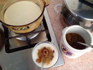 椰汁西米红枣桂圆雪蛤膏的做法 步骤8