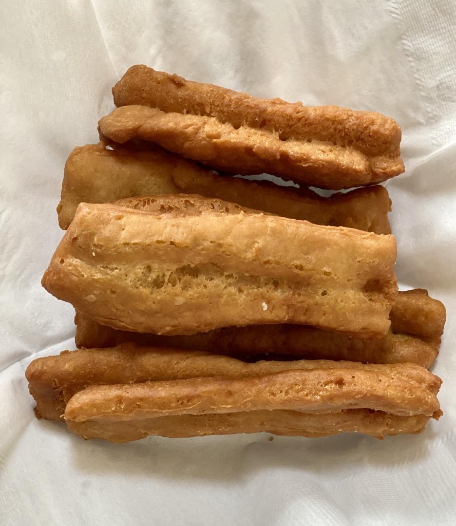 自制油条