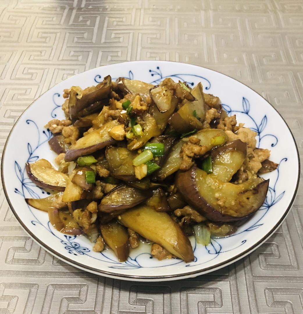 少油版肉末茄子