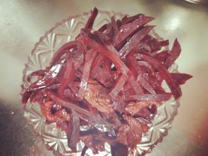 牛肉丝紫菜头的做法 步骤6