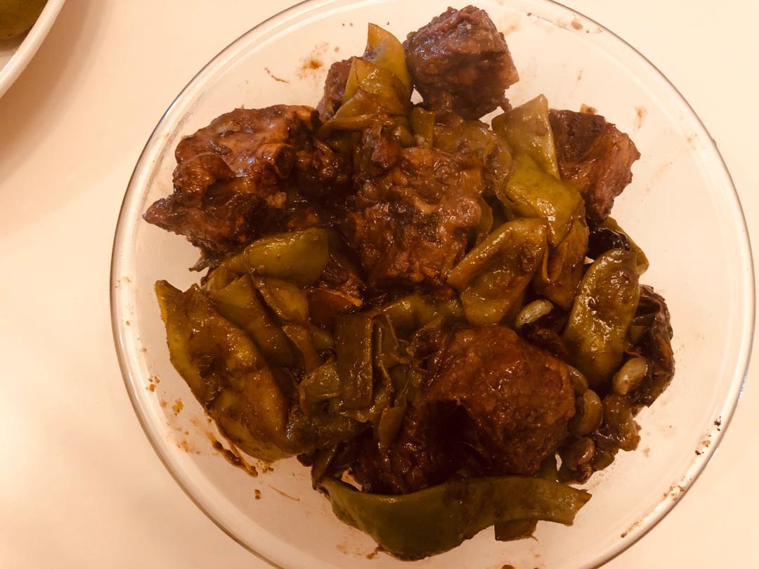 排骨炖豆角