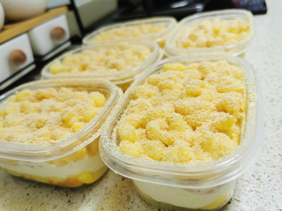 日式豆乳盒子蛋糕