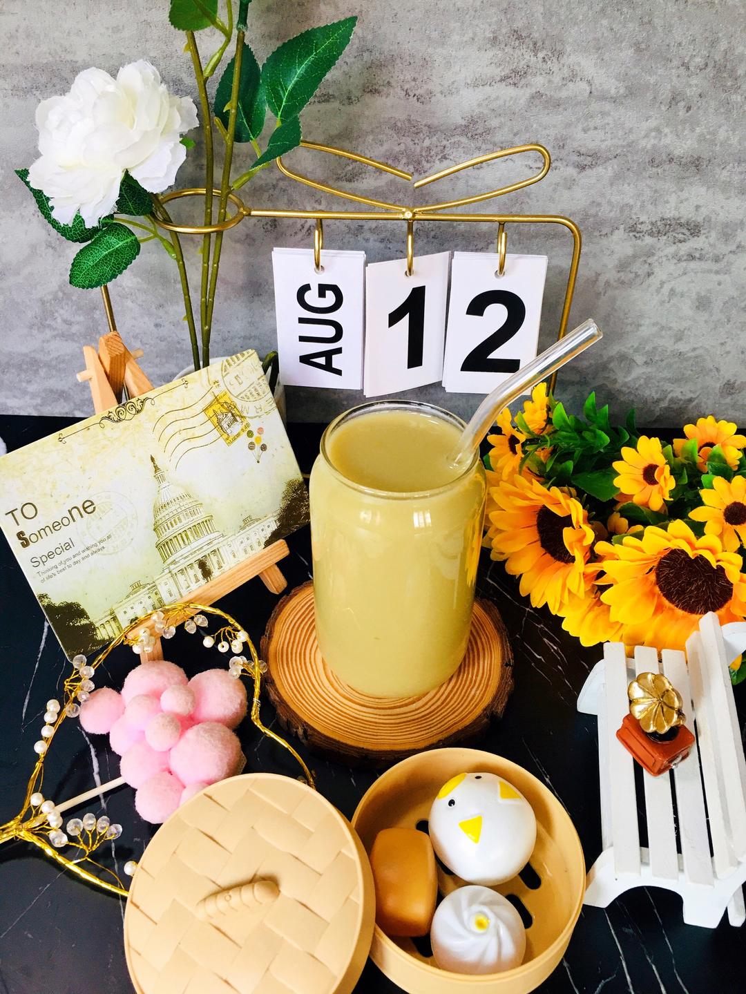 「玉米🌽绿豆苹果🍎豆浆」的做法