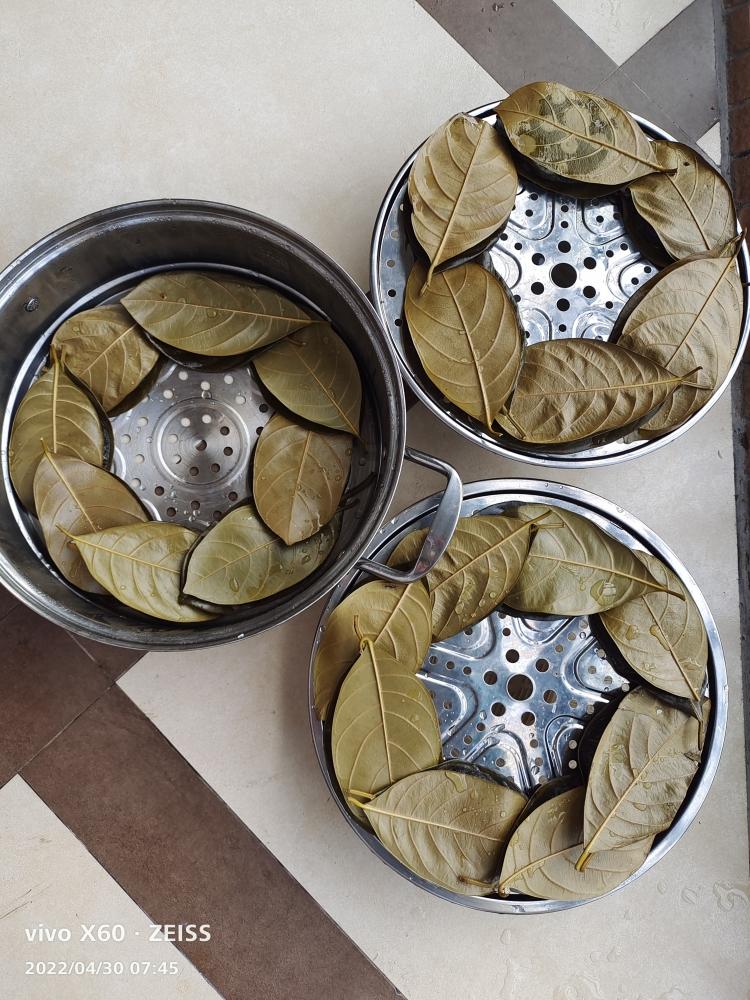 雷州田艾泥叶搭饼的做法