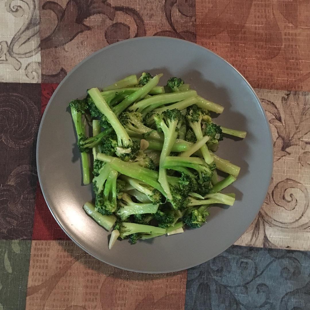 蚝油蒜蓉西兰花
