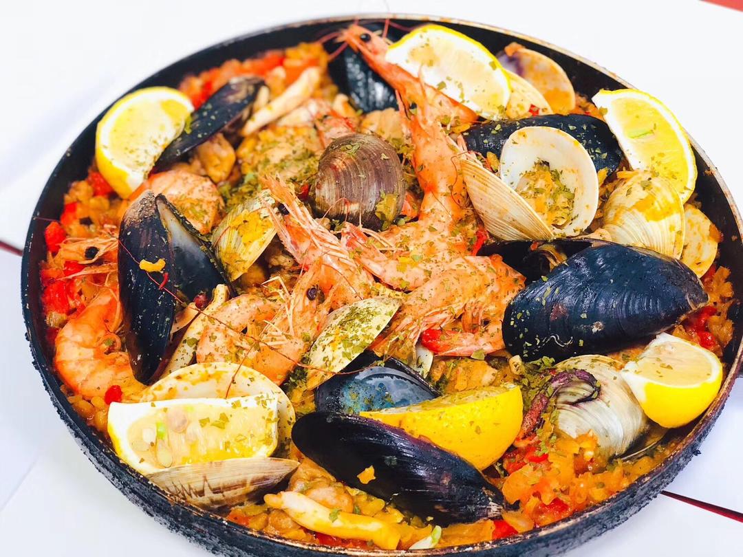 【曼食慢语】Seafood Paella 西班牙海鲜饭