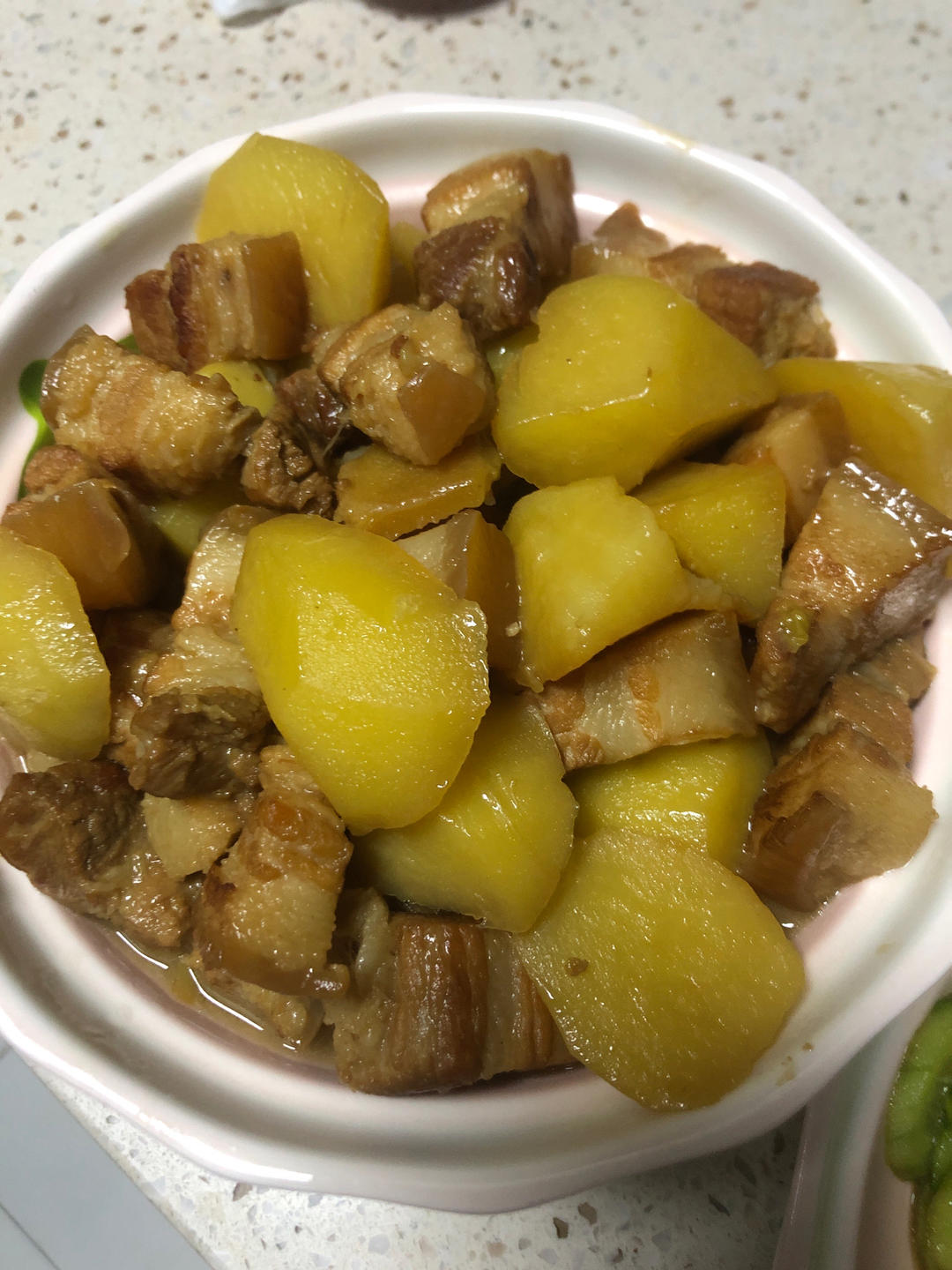 红烧肉炖土豆（丝毫不腻）