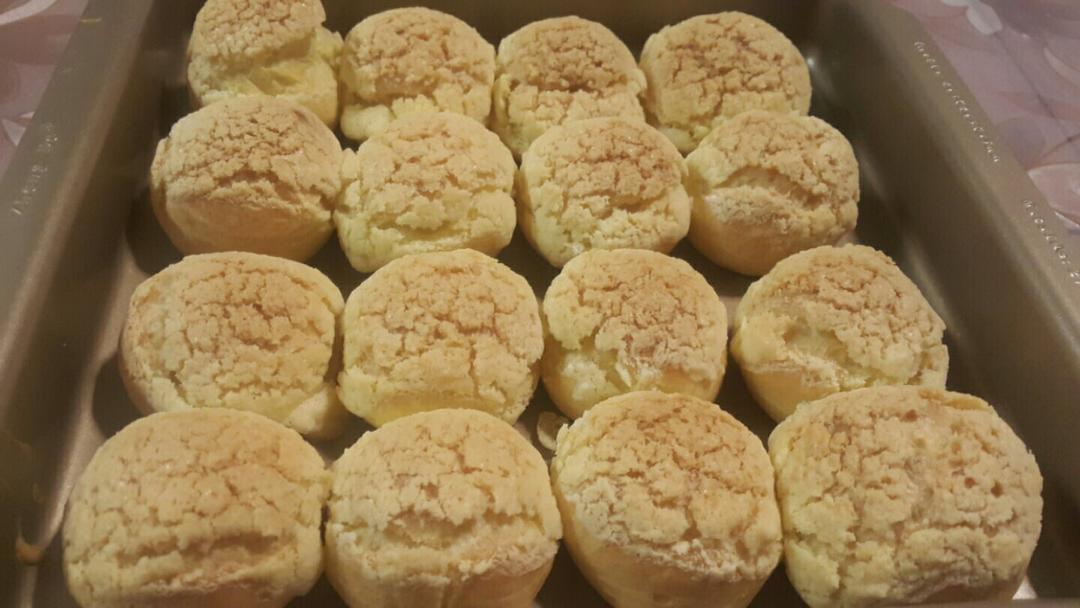 十分美味的酥皮泡芙