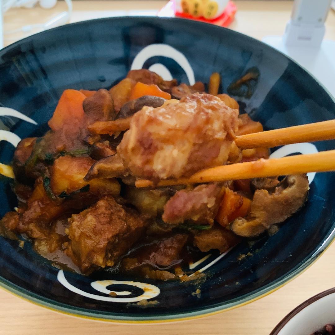 少油版 土豆香菇炖排骨