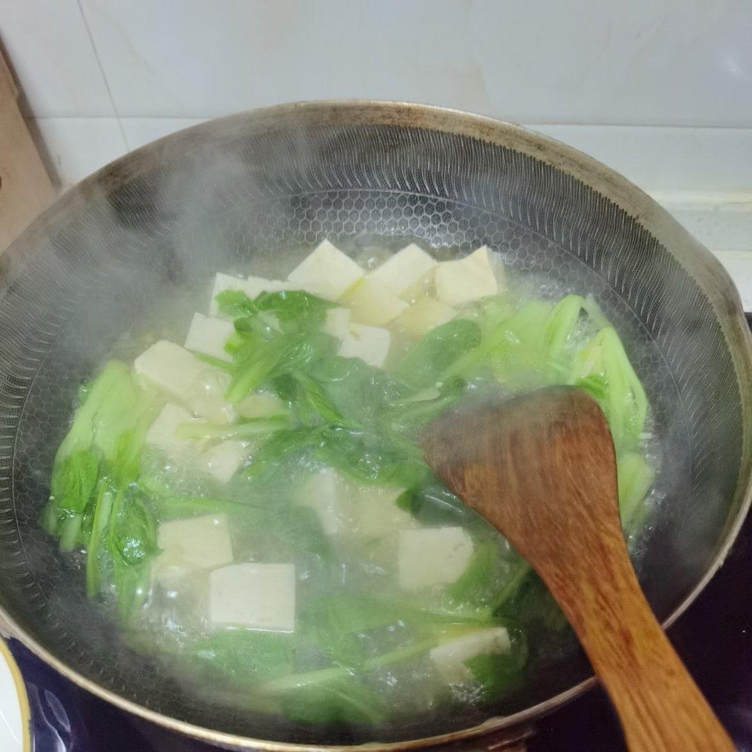 青菜豆腐汤