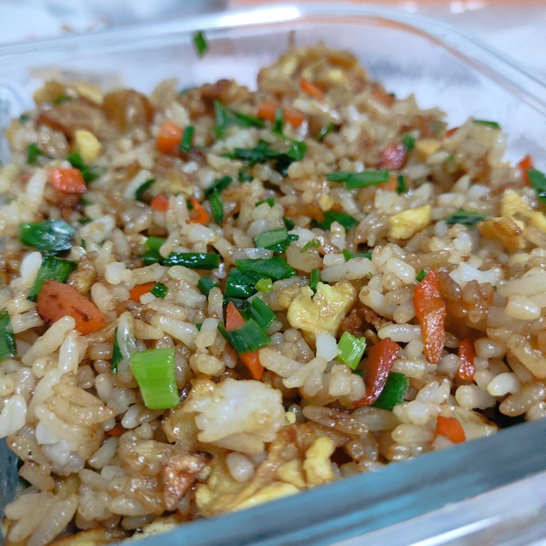 好吃到停不下来的酱油蛋炒饭