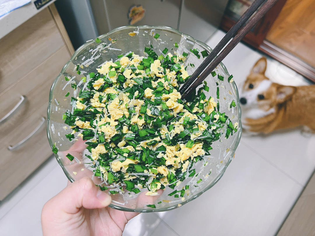 手工揉面三分钟，又韧又薄又好包的饺子皮