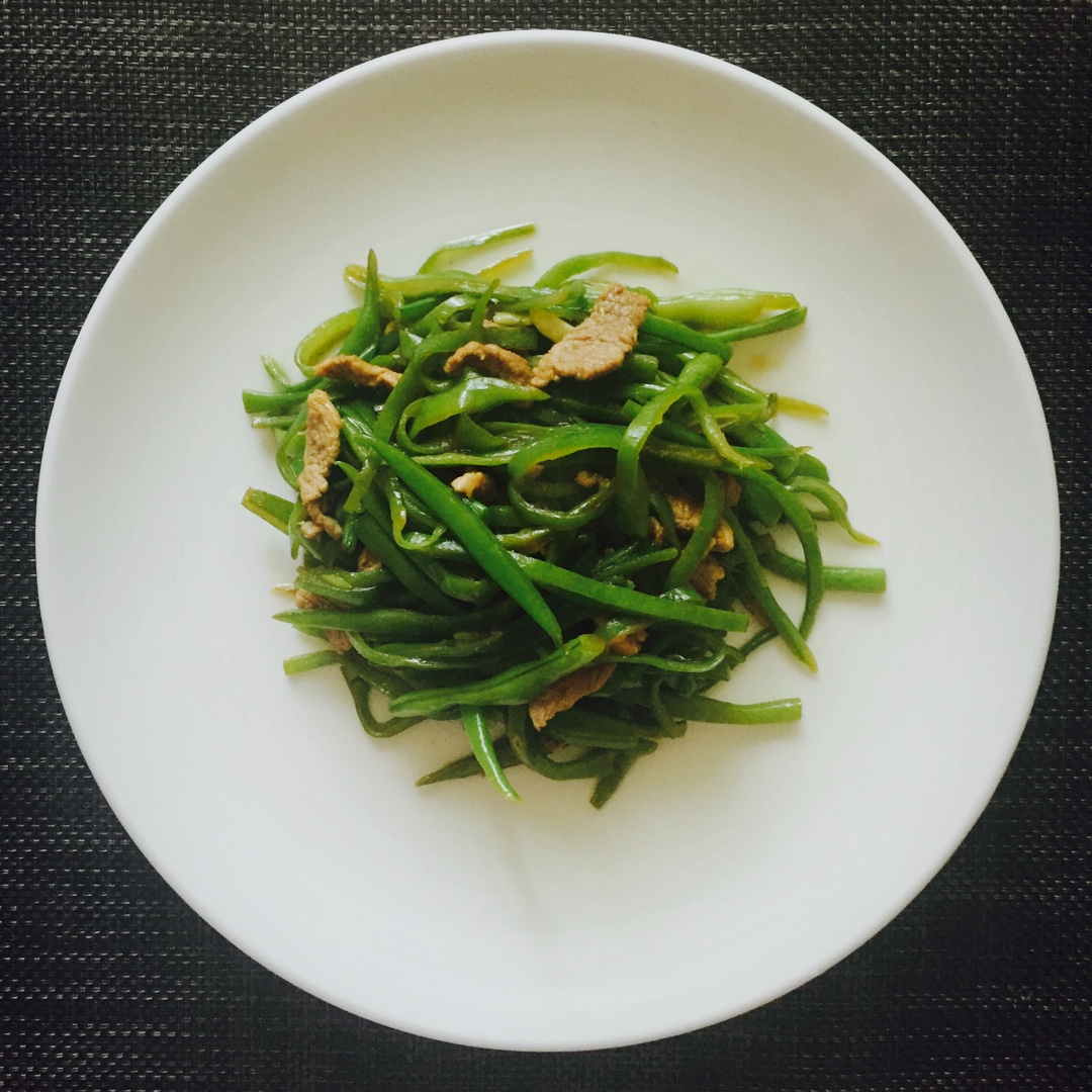 扁豆角丝炒肉
