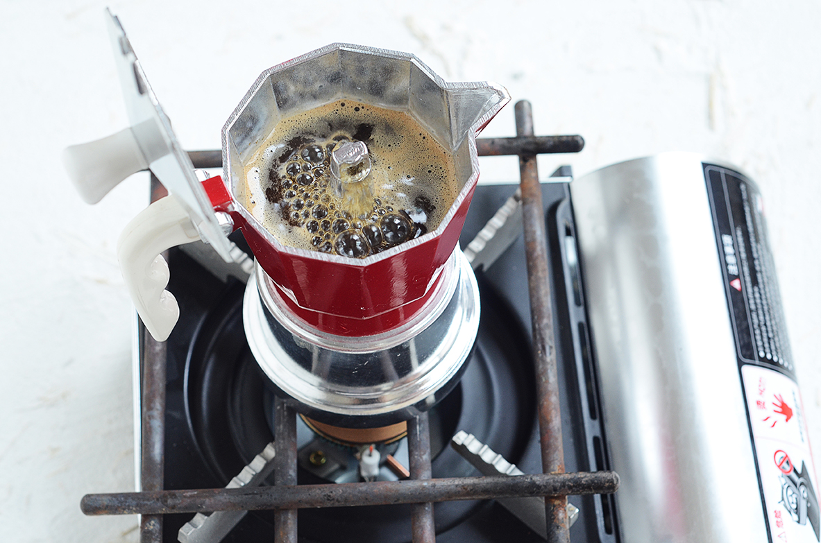 摩卡壶咖啡的做法 步骤9