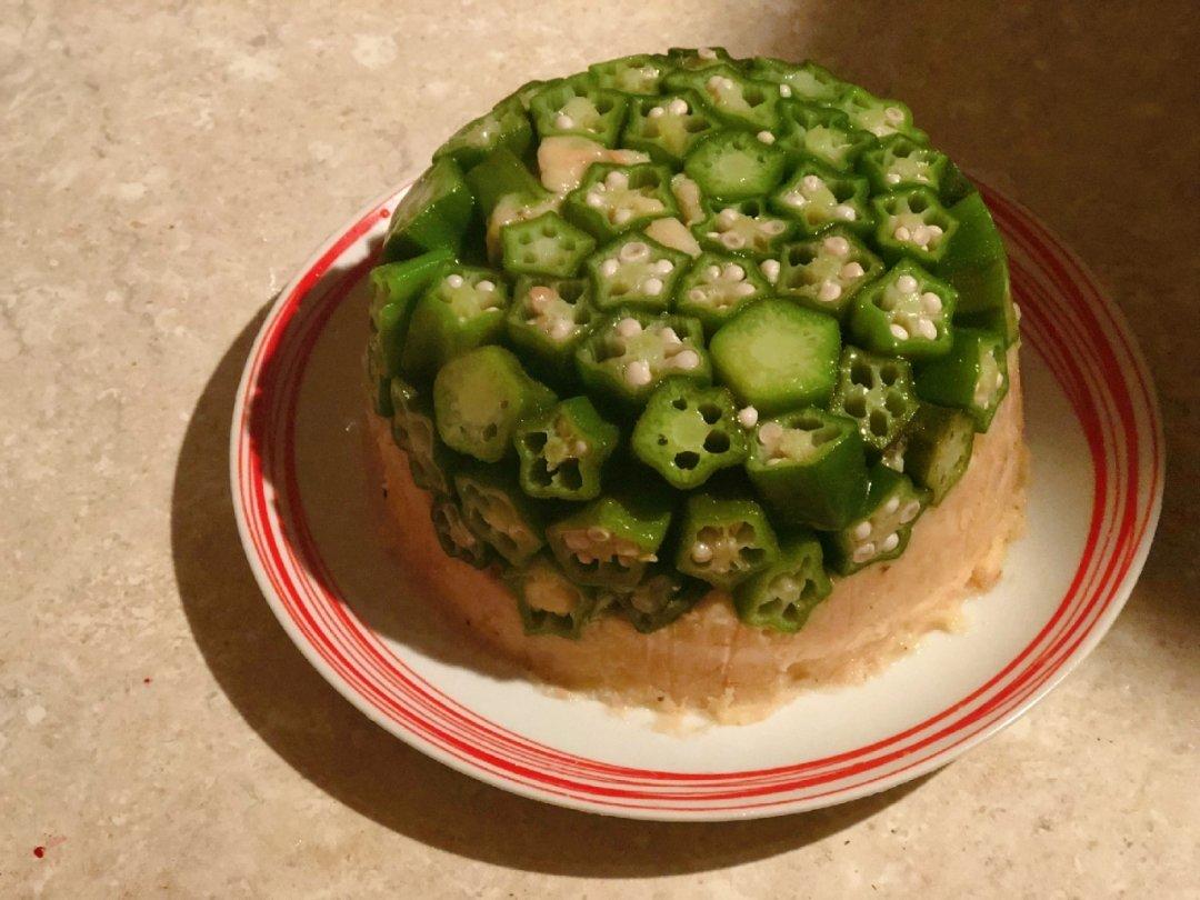 土豆泥秋葵