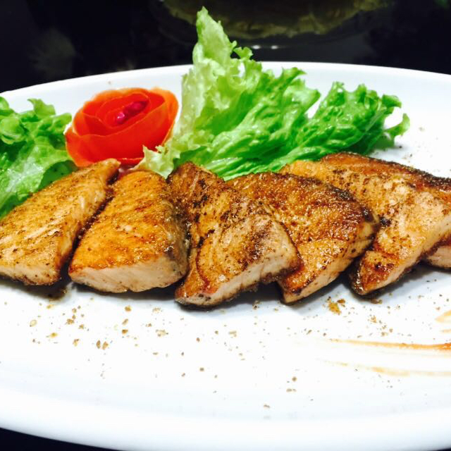 夏日清风tt做的香煎三文鱼