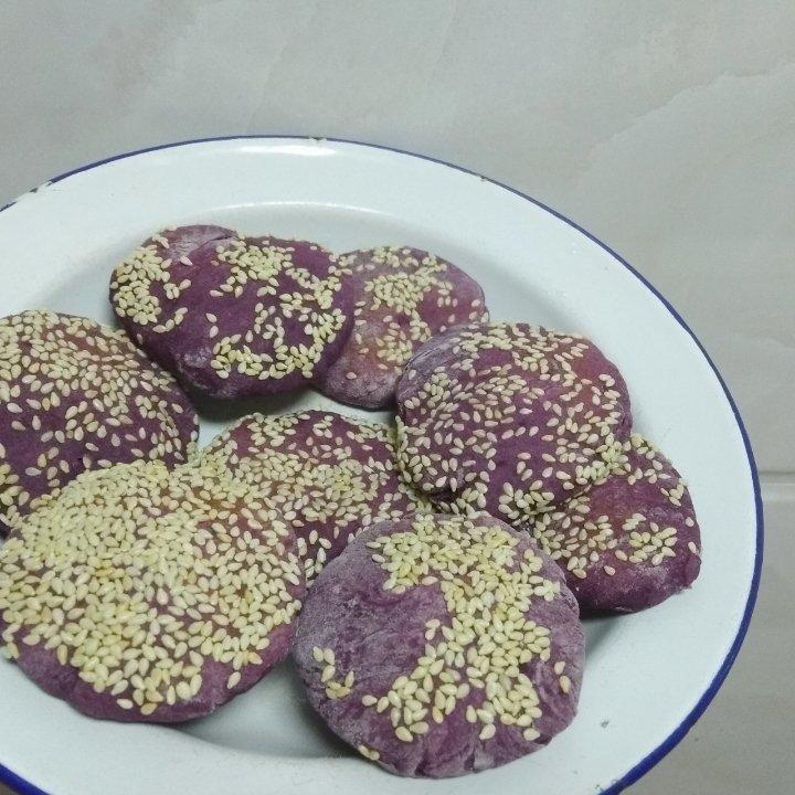 减肥必备紫薯饼