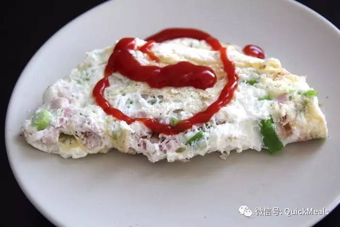 美式芝士蛋白饼Egg White Omelet