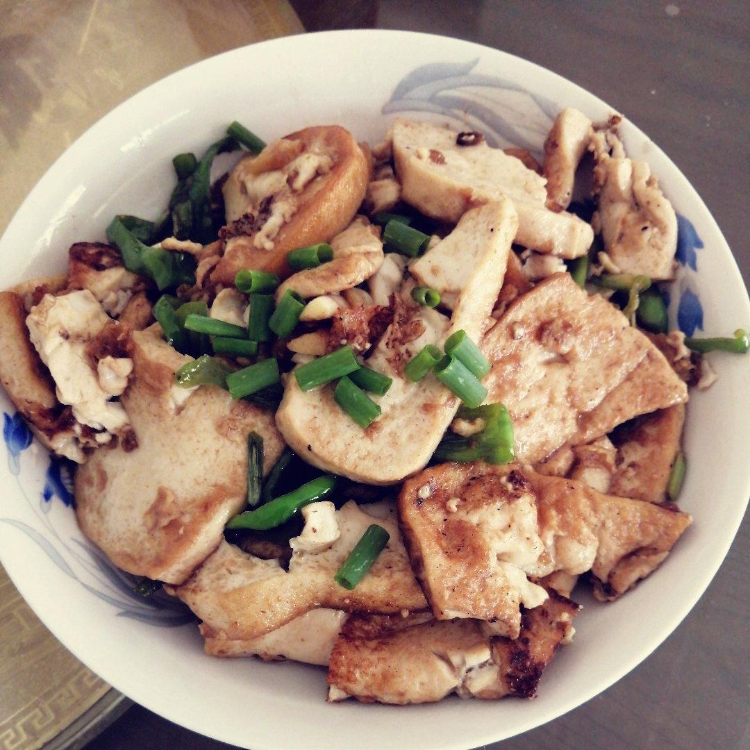 葱烧嫩豆腐