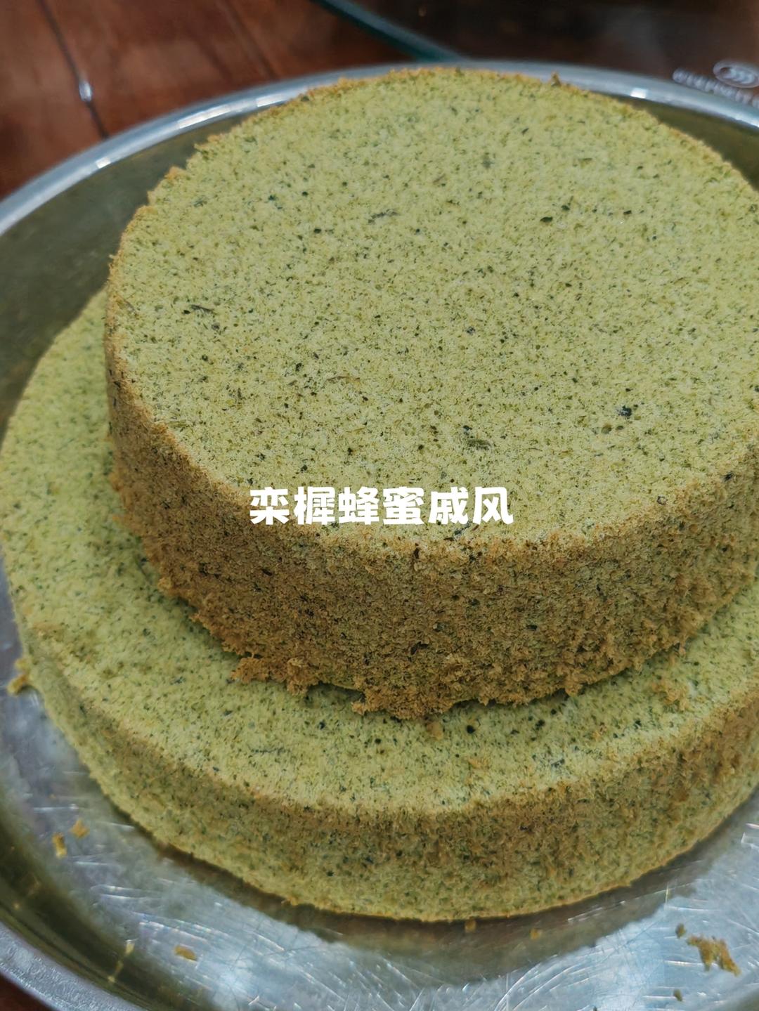 栾樨蜂蜜蛋糕