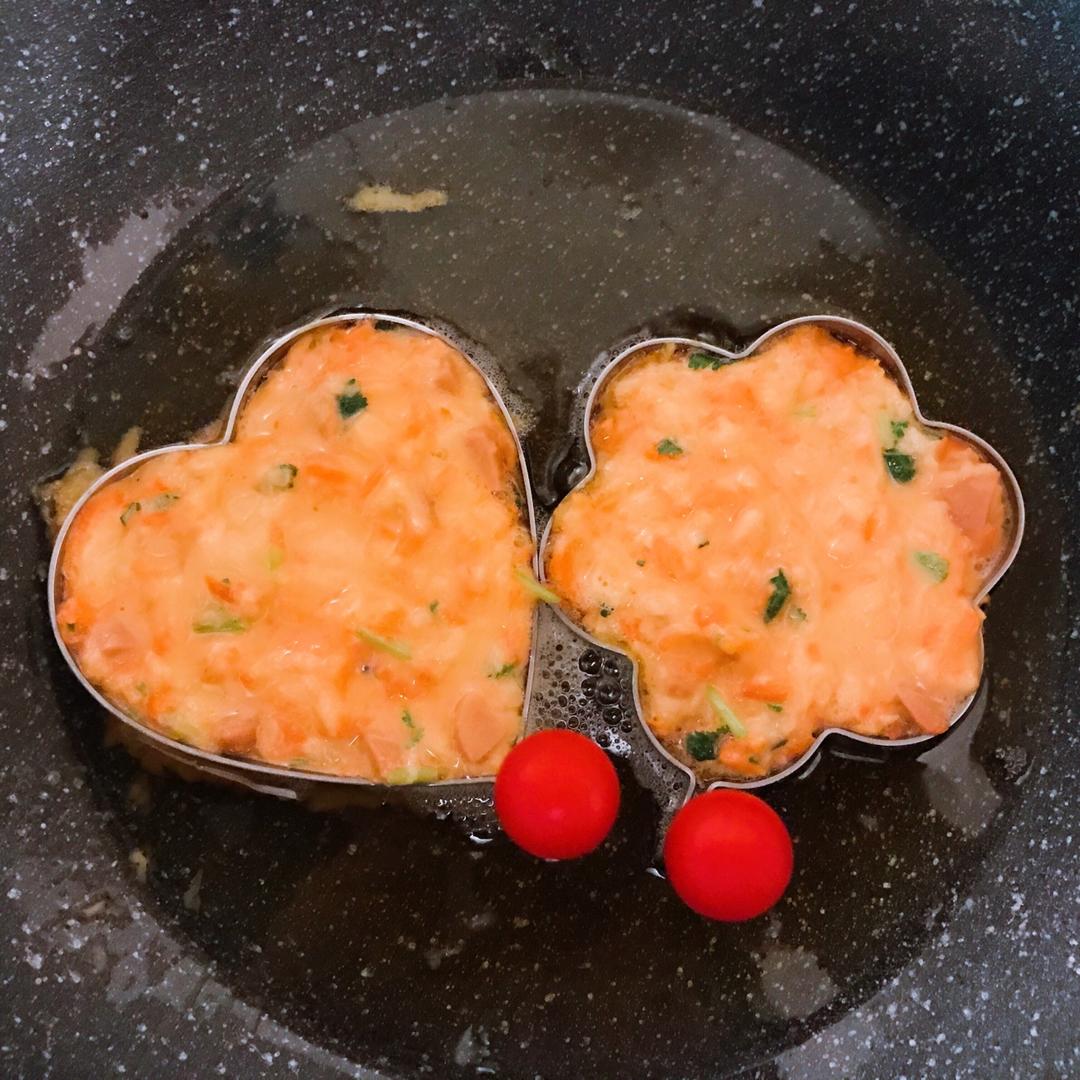 土豆胡萝卜健康早餐饼