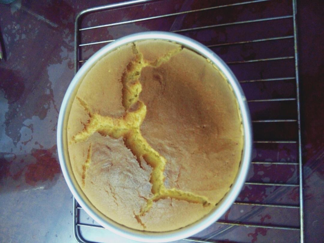 戚风蛋糕（不回缩，裱花打底首选）