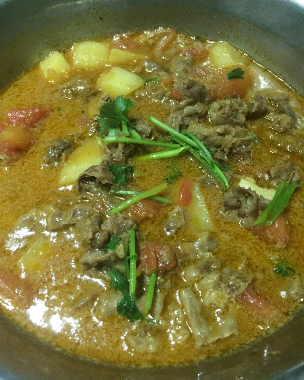 番茄土豆肥牛锅