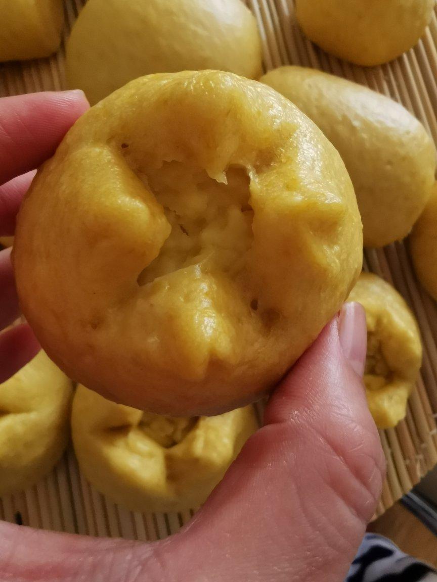 奶黄馅儿和奶黄包