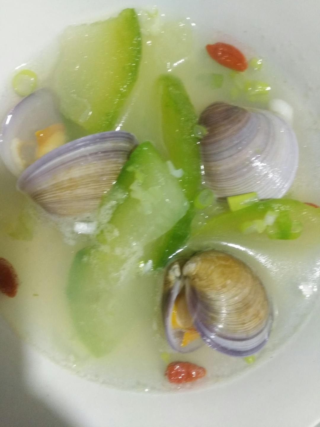 手机用户7411_0z6o做的冬瓜花蛤汤
