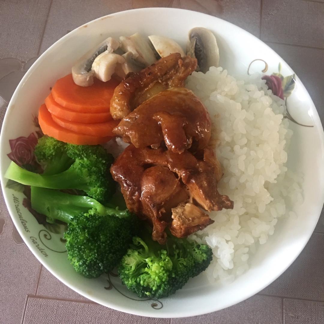 蜜汁照烧鸡肉饭