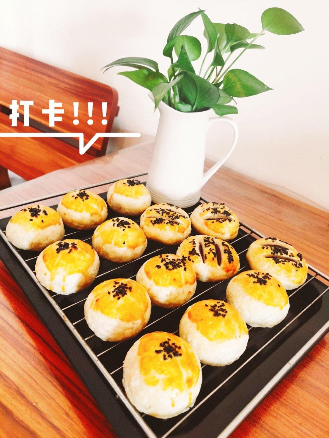 不用揉出膜、不用醒面就能酥掉渣的中式酥皮点心