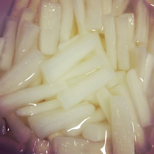 酸甜脆爽腌萝卜