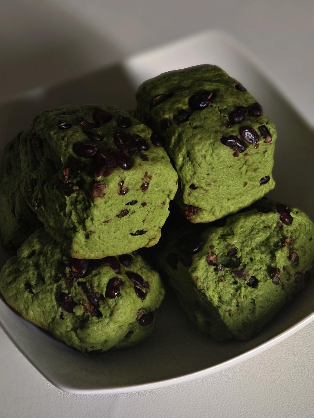 抹茶可可司康【北鼎烤箱食谱】
