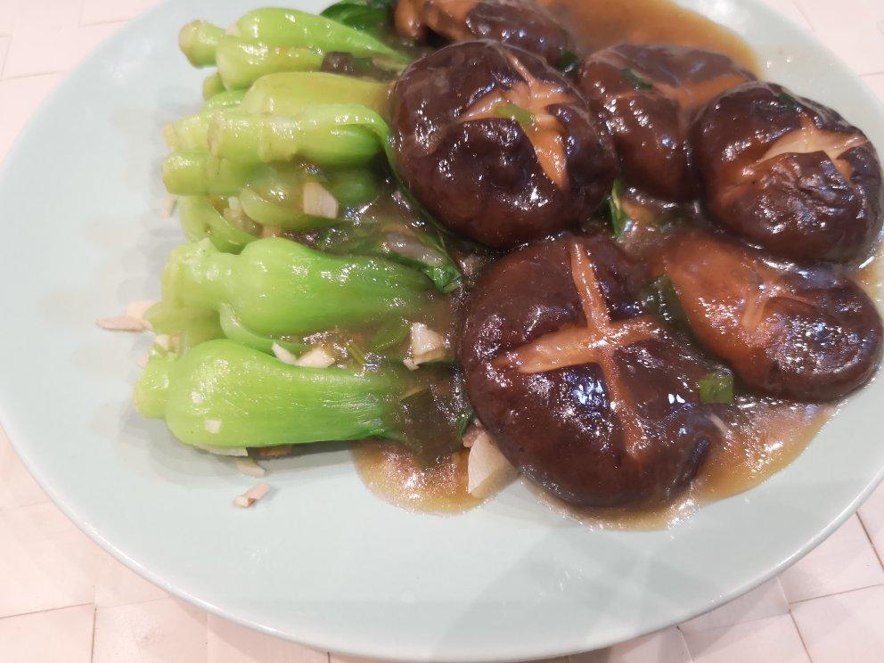 蚝油香菇小油菜